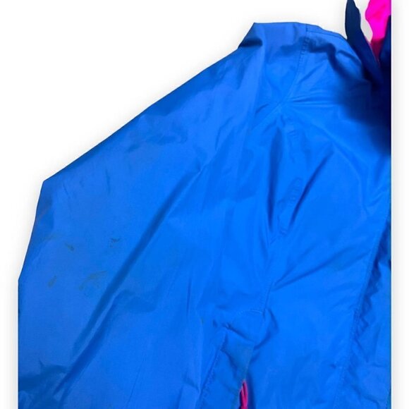 The North Face HyVent Bright Blue Pink Light Designer Outdoor Jacket - Womens XS - Picture 4 of 5